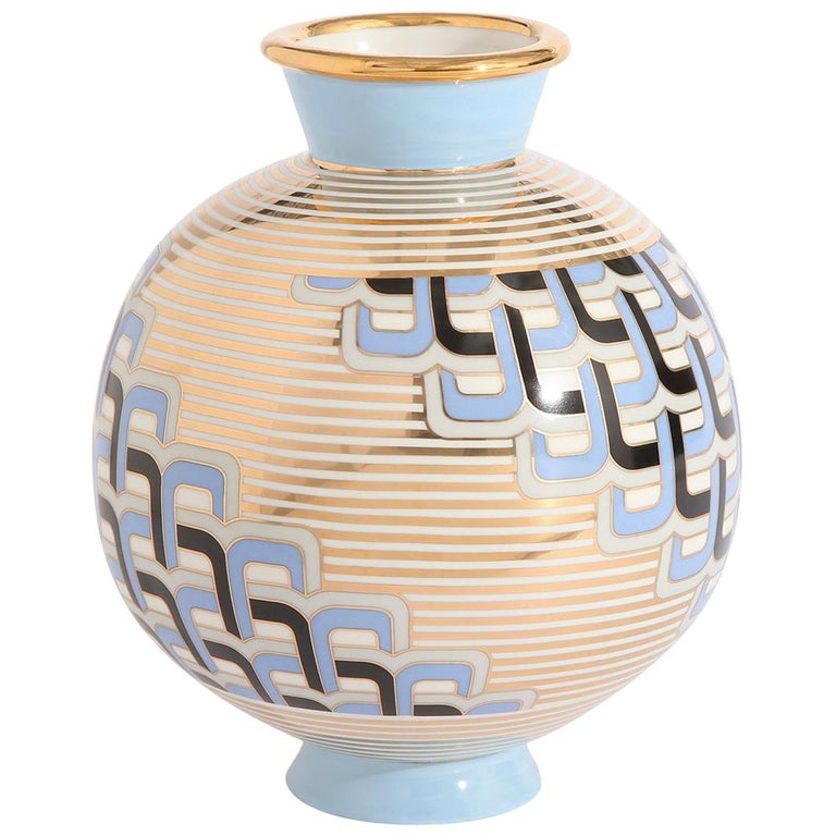 Versailles Porcelain Puzzle Vase For Sale at 1stdibs