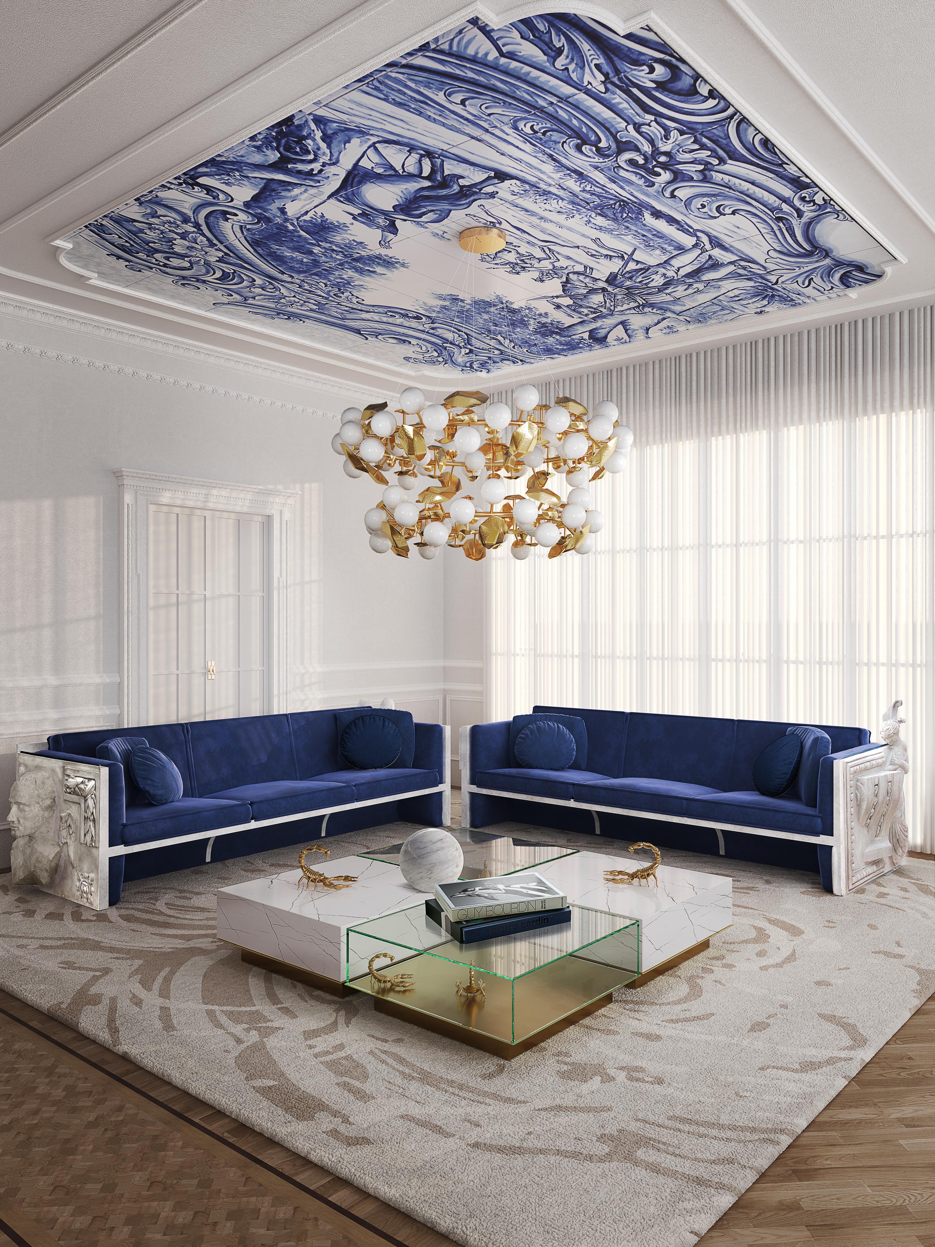 Velluto Divano Versailles - Boca Do Lobo in vendita