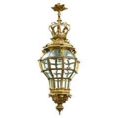 "Versailles" Style Gilt Bronze Lantern