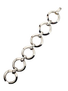 Versani Sterling Silber offenes rundes Link-Armband #24225