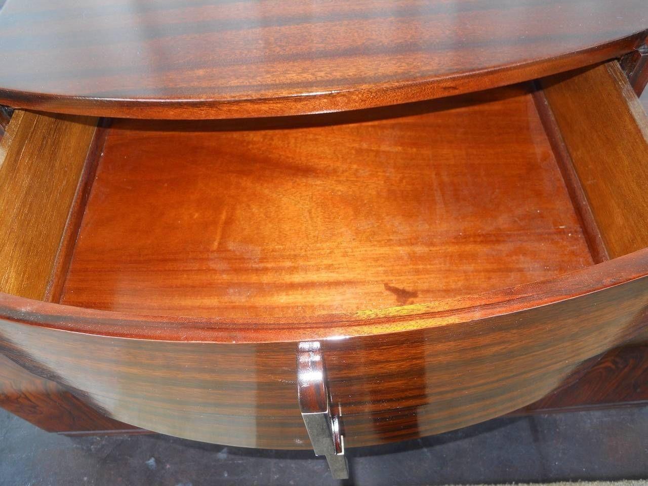 Mid-20th Century Versatile Art Deco Console or Commode with Drawers For Sale