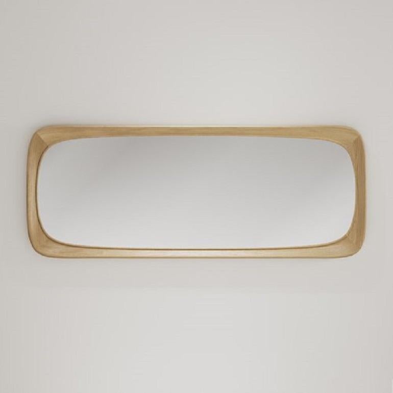 Modern Versatile Design Large Wall Mirror with Wooden Frame For Sale