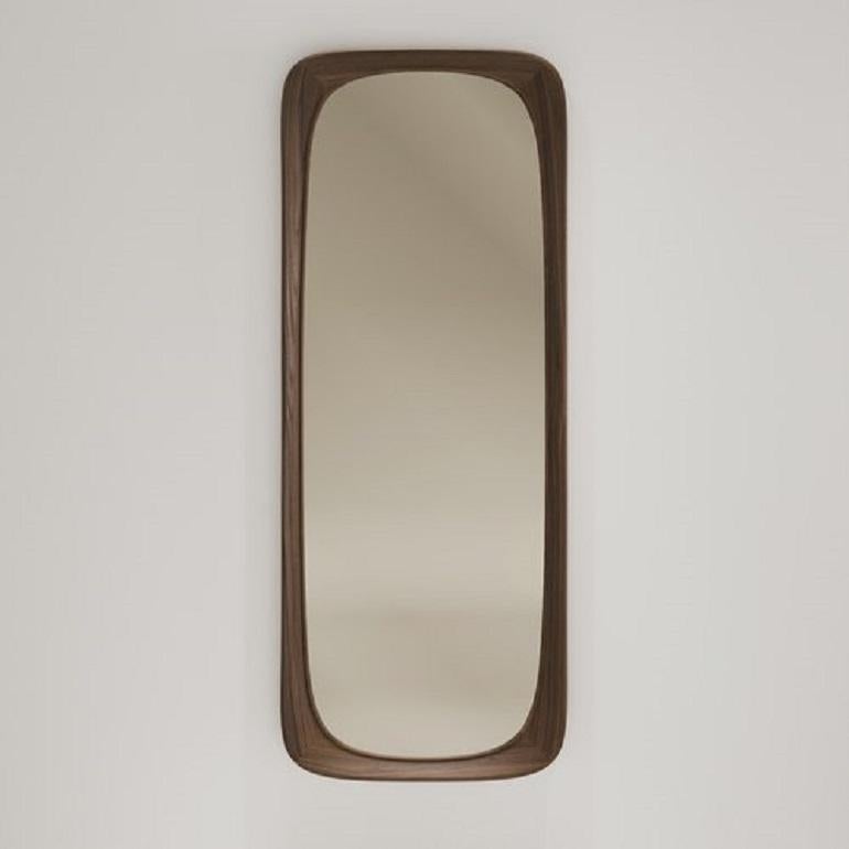Portuguese Versatile Design Large Wall Mirror with Wooden Frame For Sale