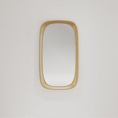 Vielseitiger Design-Wandspiegel Medium mit Holzrahmen