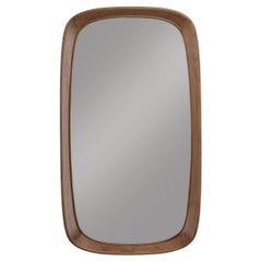 Versatile Design Medium Wall Mirror with Wooden Frame