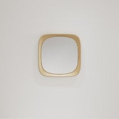 Vielseitiges Design Kleiner Wandspiegel mit Holzrahmen