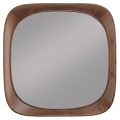 Versatile Design Small Wall Mirror with Wooden Frame
