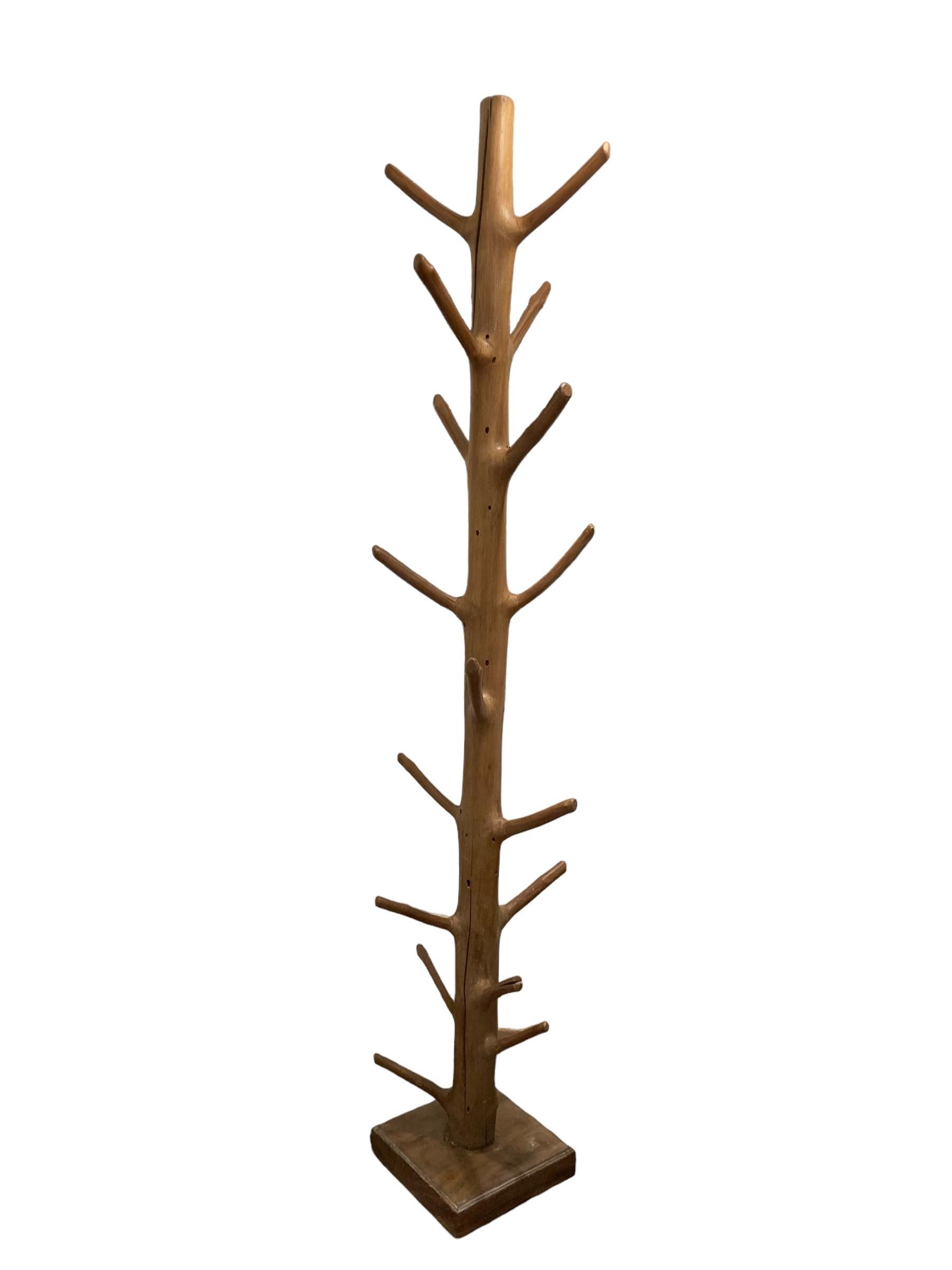 Versatile hard wood coat rack with 19 branches, the perfect addition to any entryway or hallway. Crafted from high-quality wood, this coat rack offers a stylish and functional solution for organizing your coats, hats, scarves, and more. With its