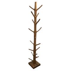 Used Versatile hard wood coat or hat stand