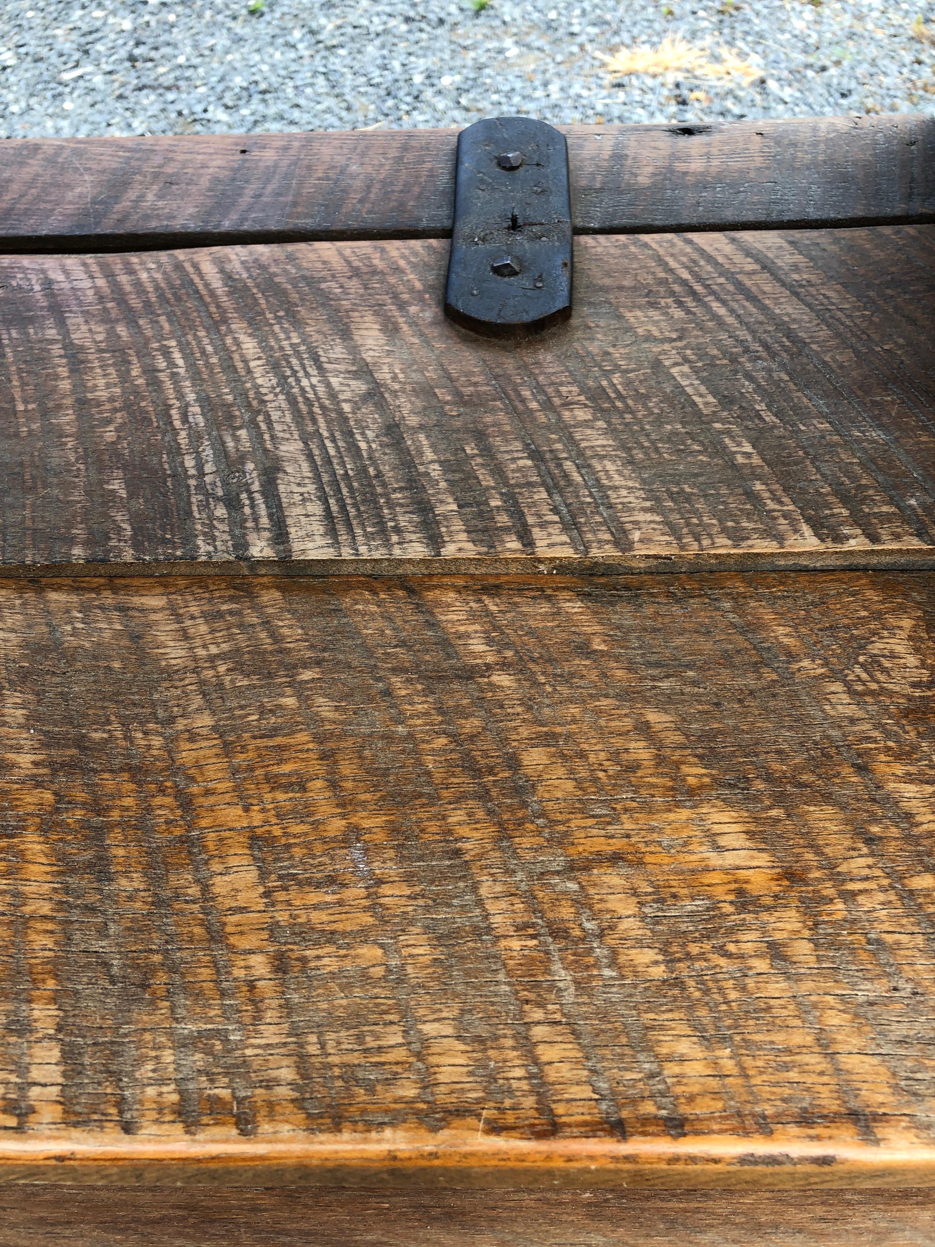 North American Versatile Rustic Antique Table Hutch Bench