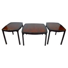 Versatile Set of Coffee Table and Two Side Tables by Dunbar