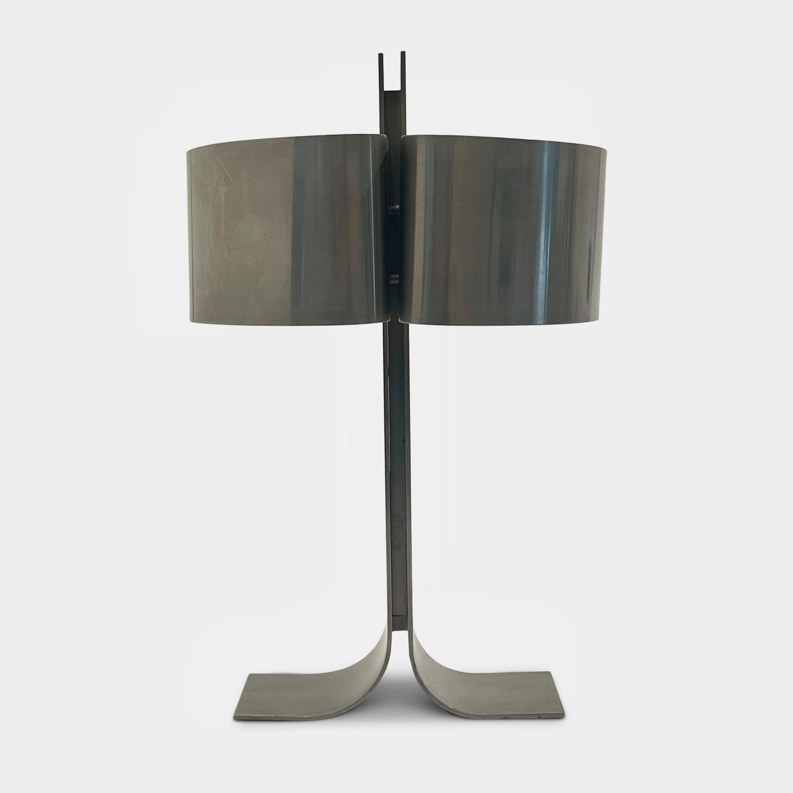 Hand-Crafted Verve Lumière Edition, Studio Table Lamp, 1970 For Sale