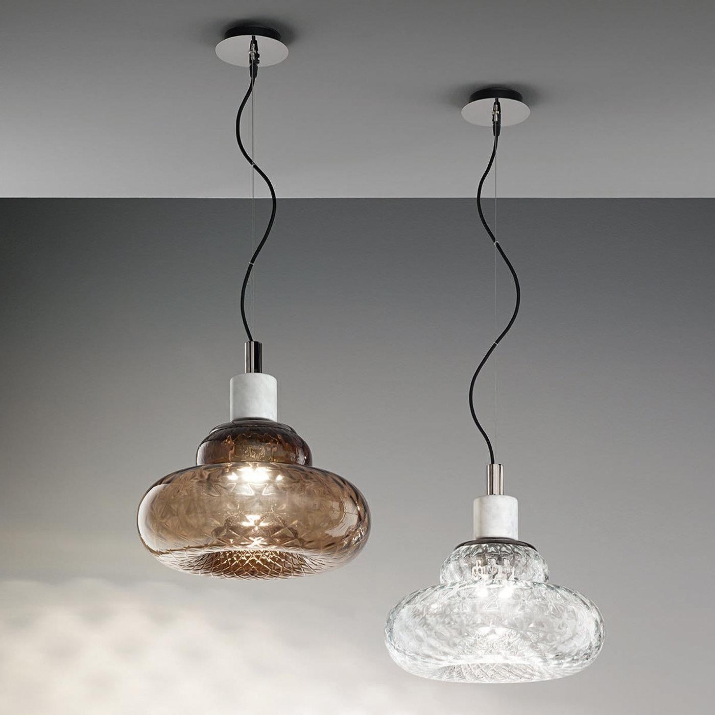 Versi Clear Pendant Lamp In New Condition In Milan, IT