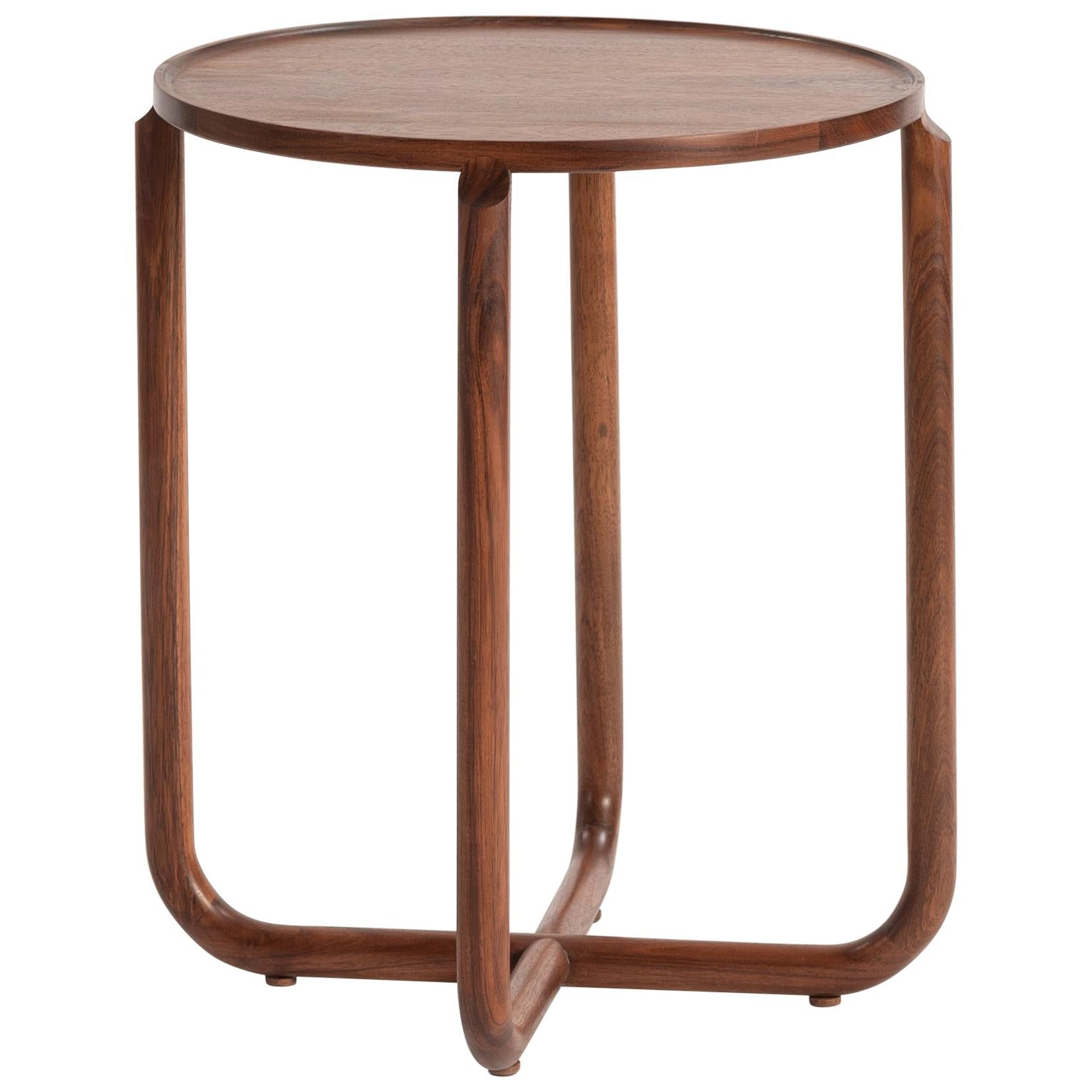 Verso Side Table, Tzalam Wood