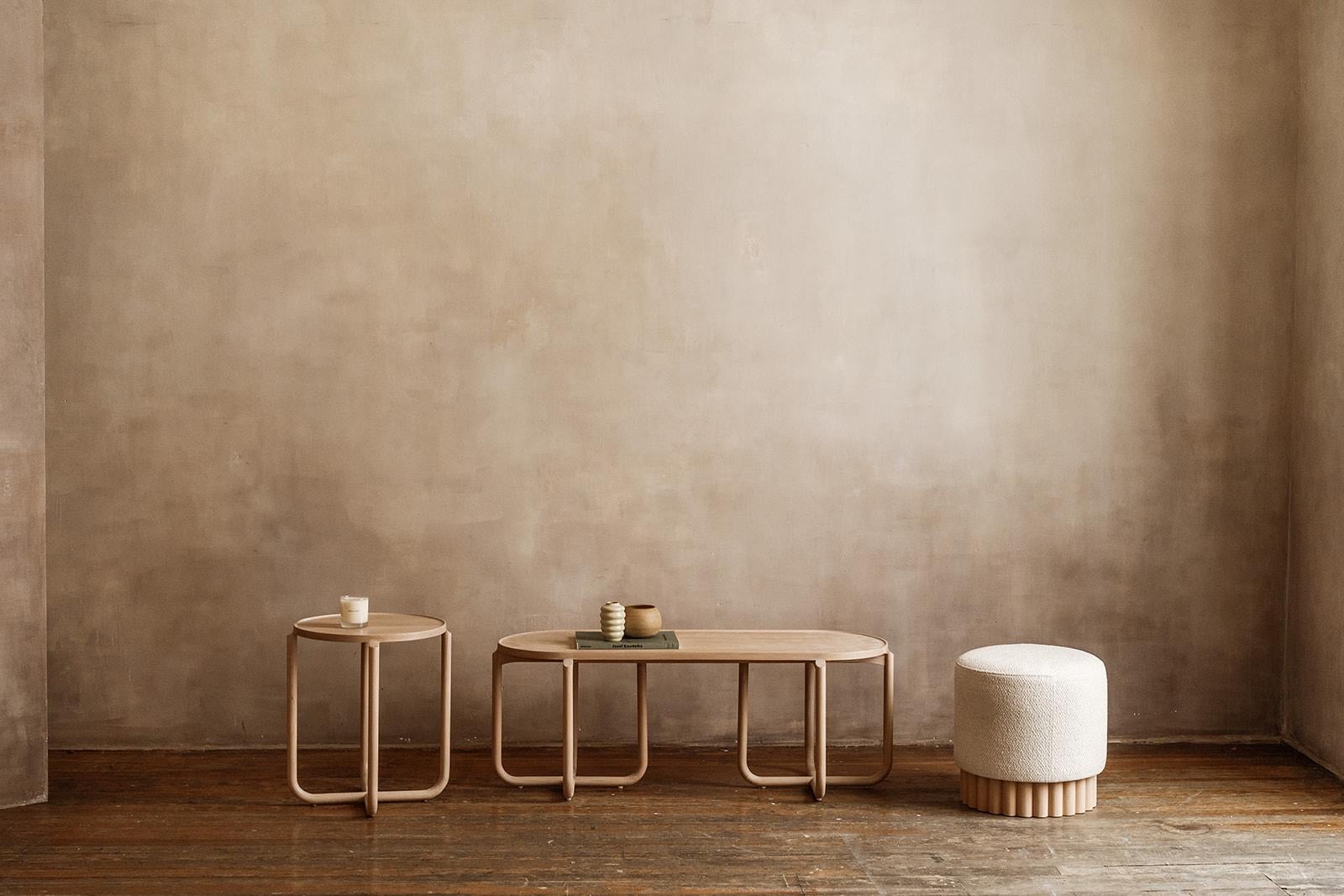 Verso Beistelltisch, Buche Wood im Angebot 3