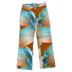 Versus by Gianni Versace multicoloured cotton pants