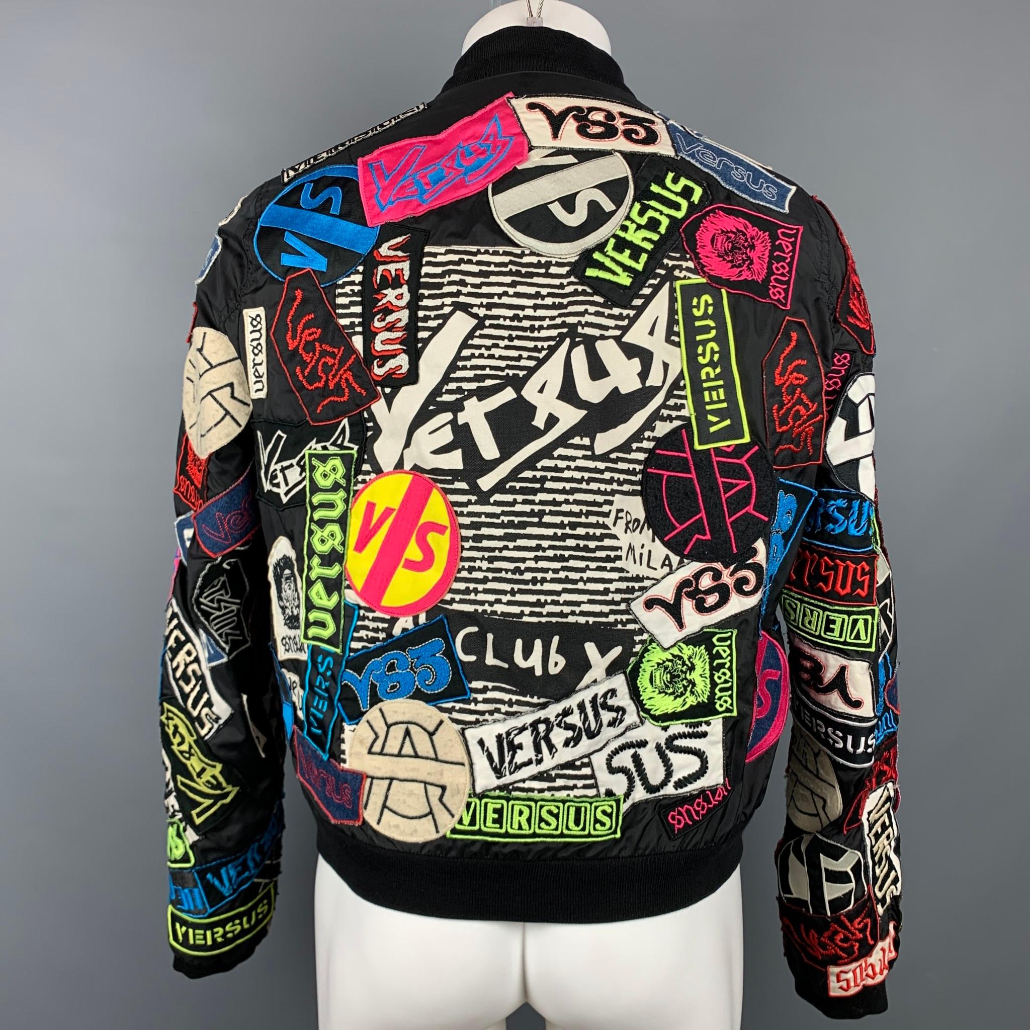 graphic bomber jacket