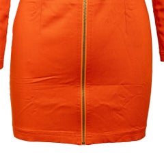 Versus Mini robe avec fermeture éclair - années 90