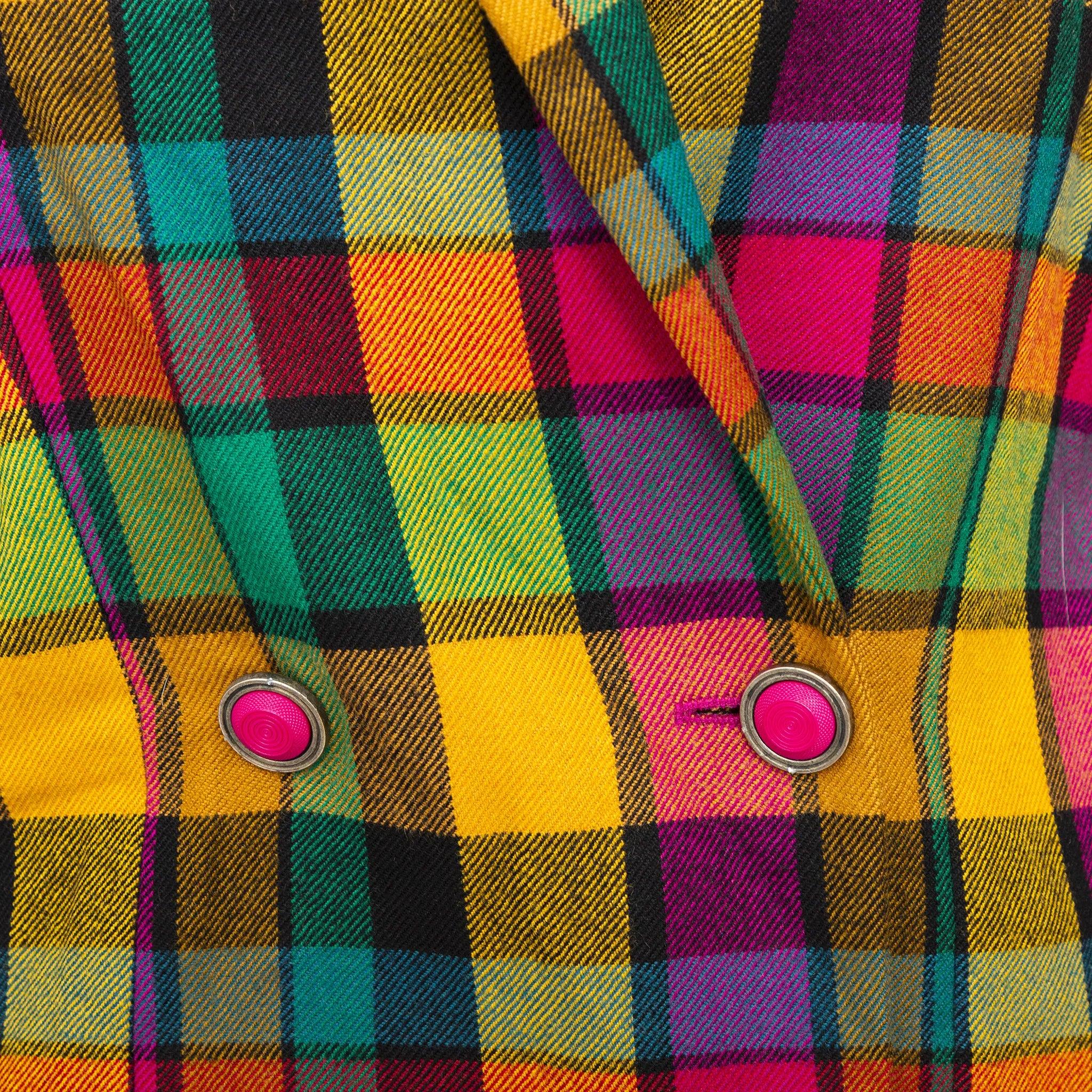 Versus Plaid Set - 90er Jahre im Angebot 5