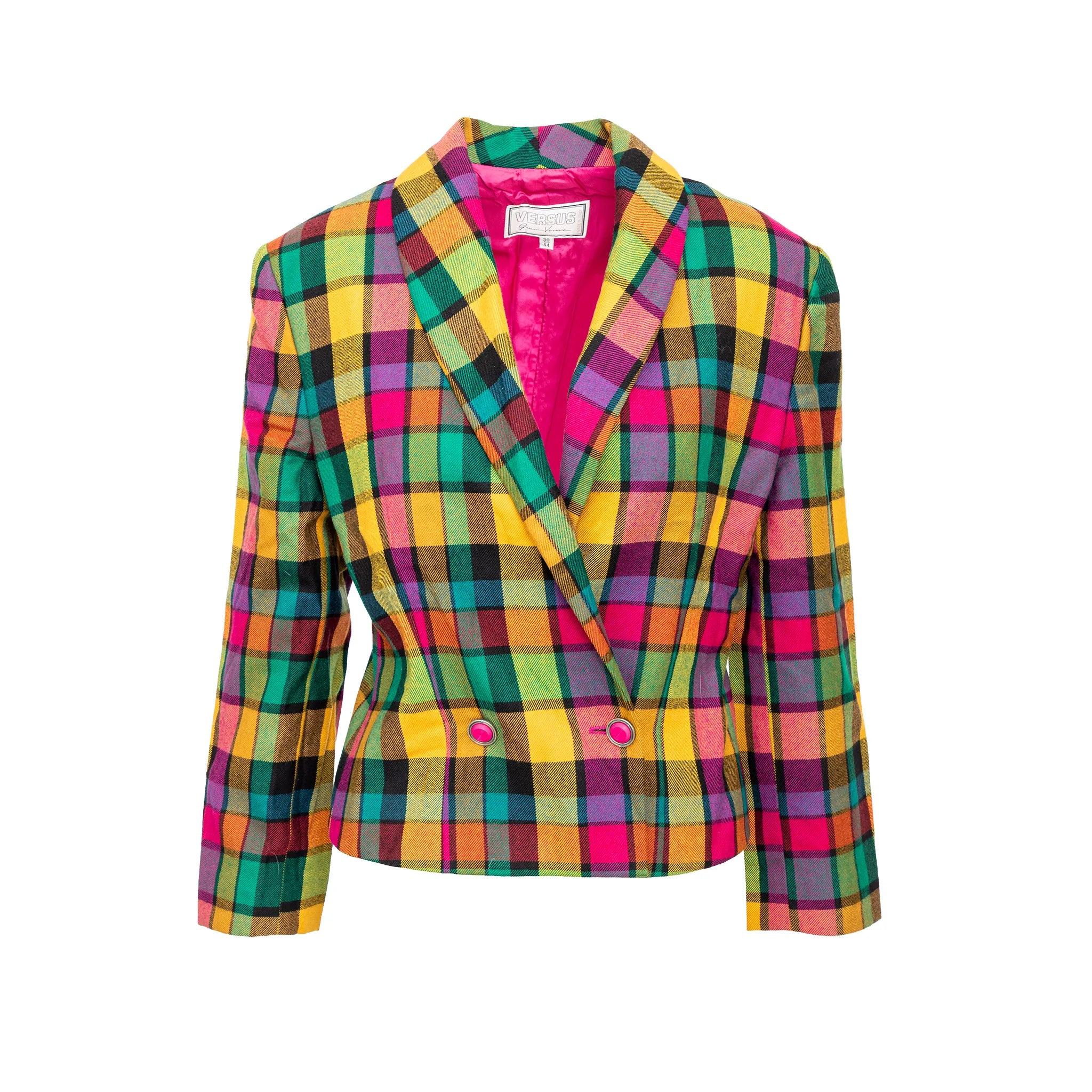 Versus Plaid Set - 90er Jahre im Zustand „Hervorragend“ im Angebot in Milano, IT