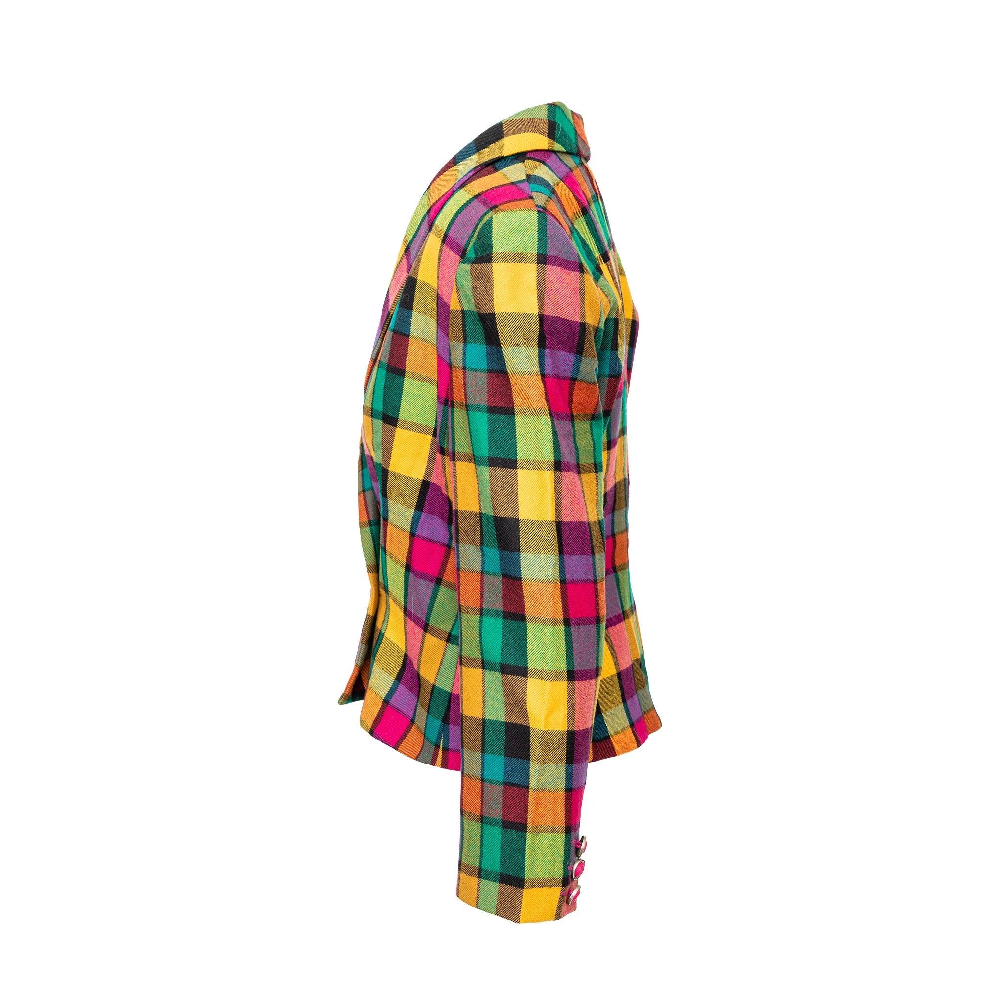 Versus Plaid Set - 90er Jahre Damen im Angebot
