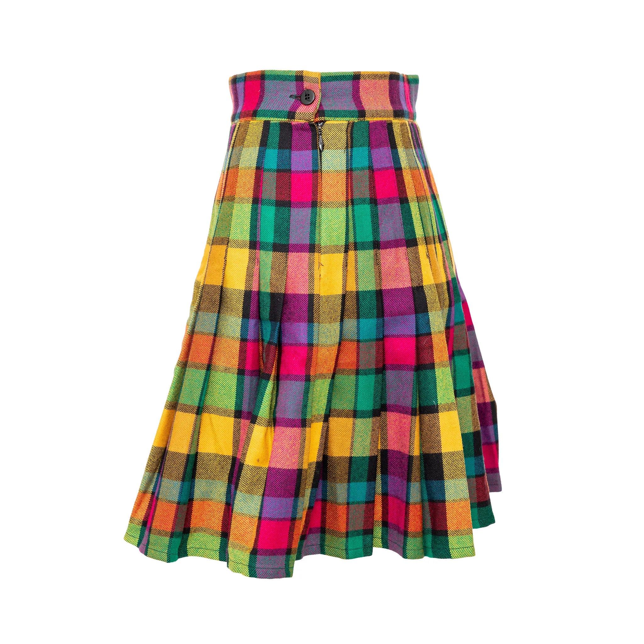 Versus Plaid Set - 90er Jahre im Angebot 3