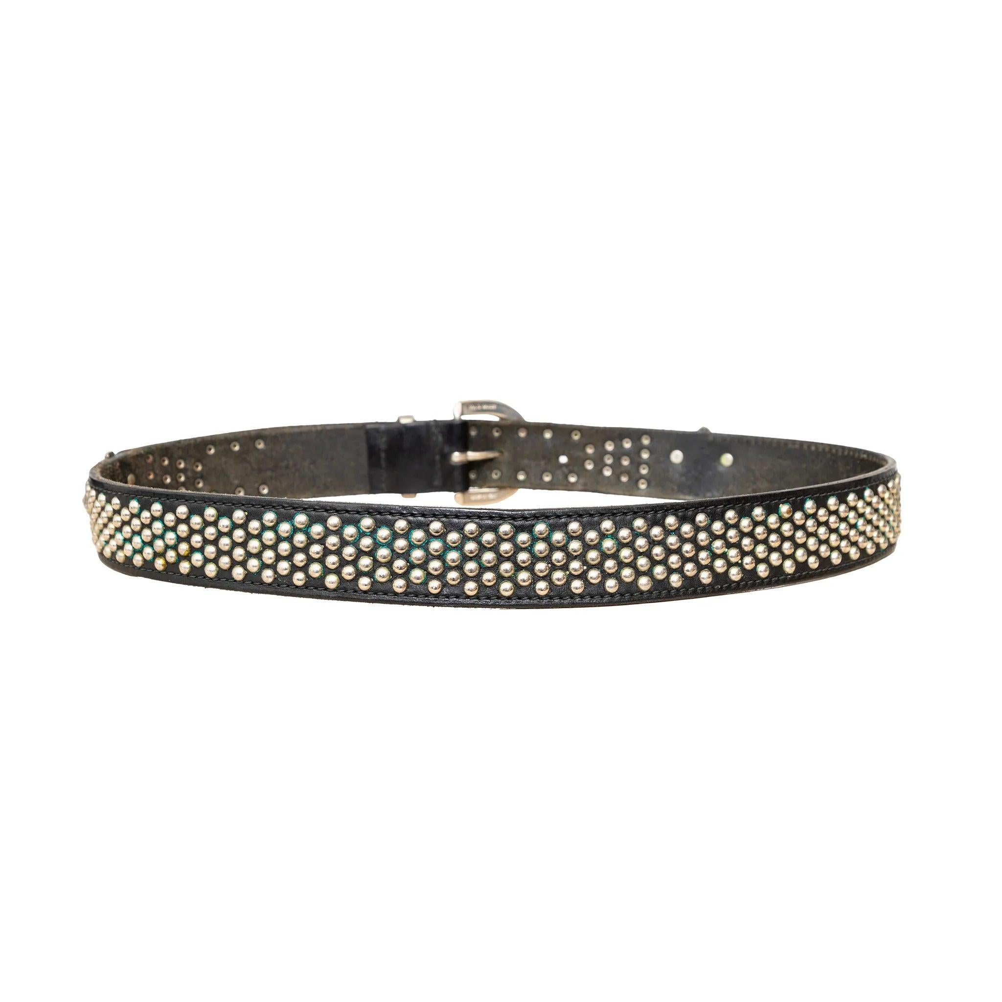 Ceinture cloutée Versus - années 90 en vente 2