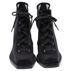 Sandali in rete Versus Versace in camoscio nero