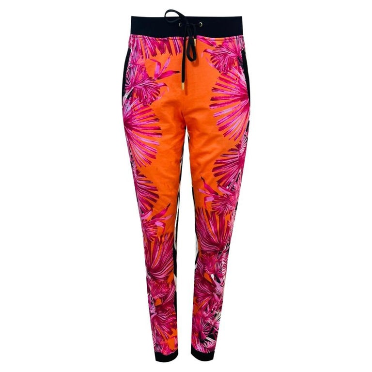 Pantaloni in cotone stampato Versace in vendita su 1stDibs Italia