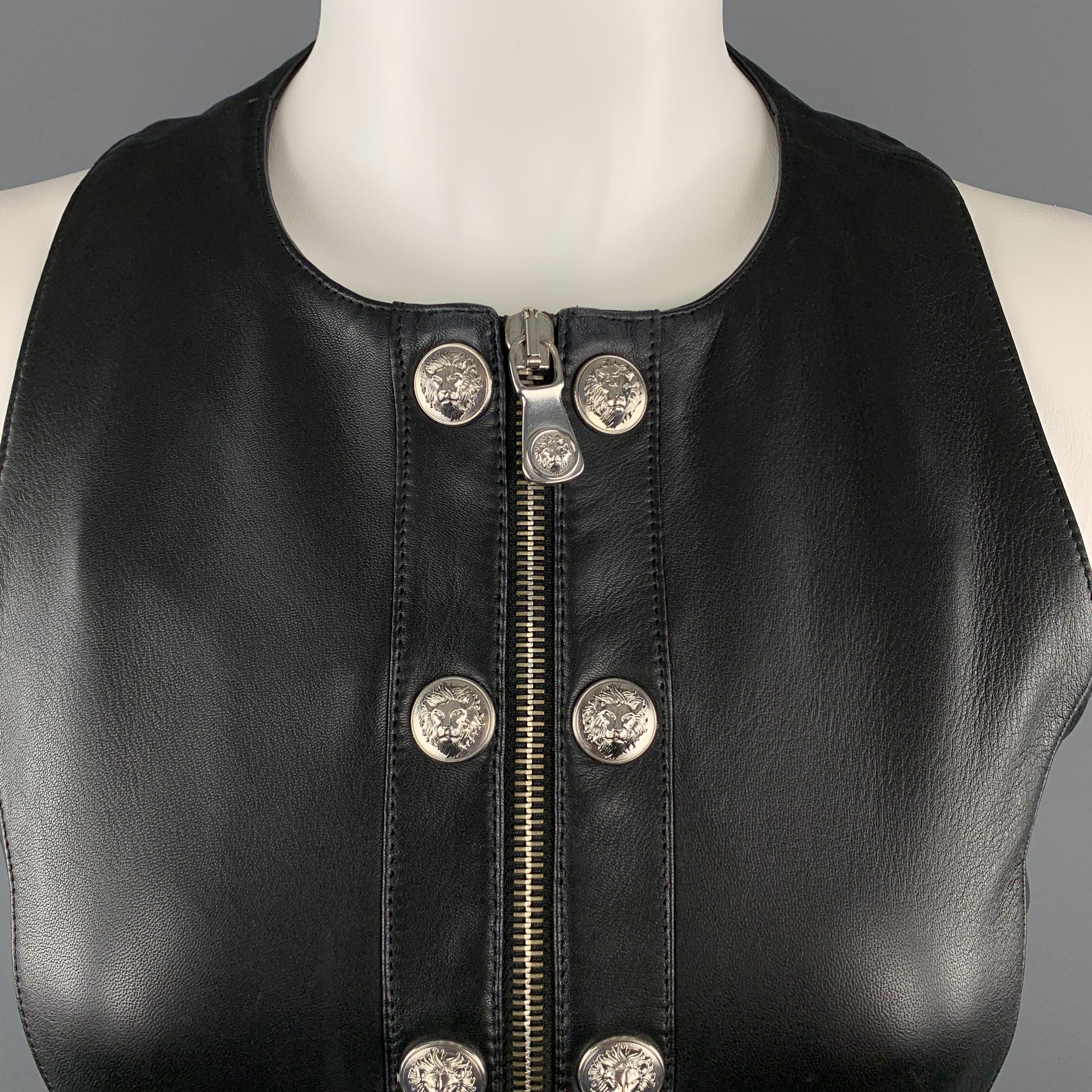 versace short black dress