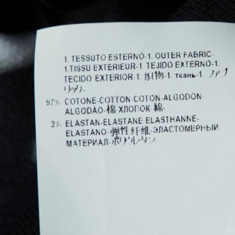 Versace Versace White Leopard Print Leggings S im Zustand „Gut“ im Angebot in Dubai, Al Qouz 2