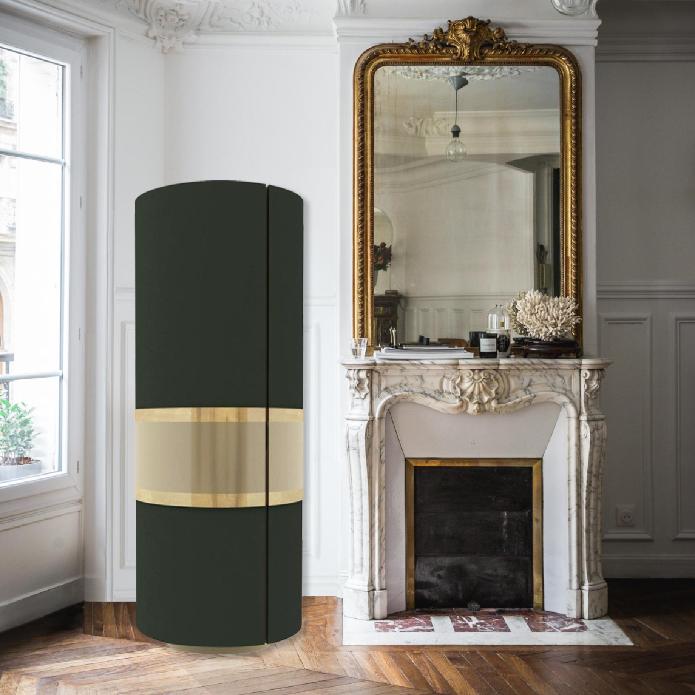 Modern Vert Cabinet For Sale