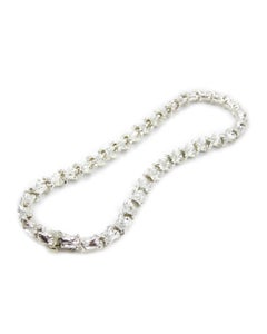 Vertebrae Link Bracelet in Silver
