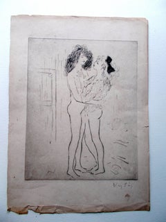 Vertes Etching, Signed