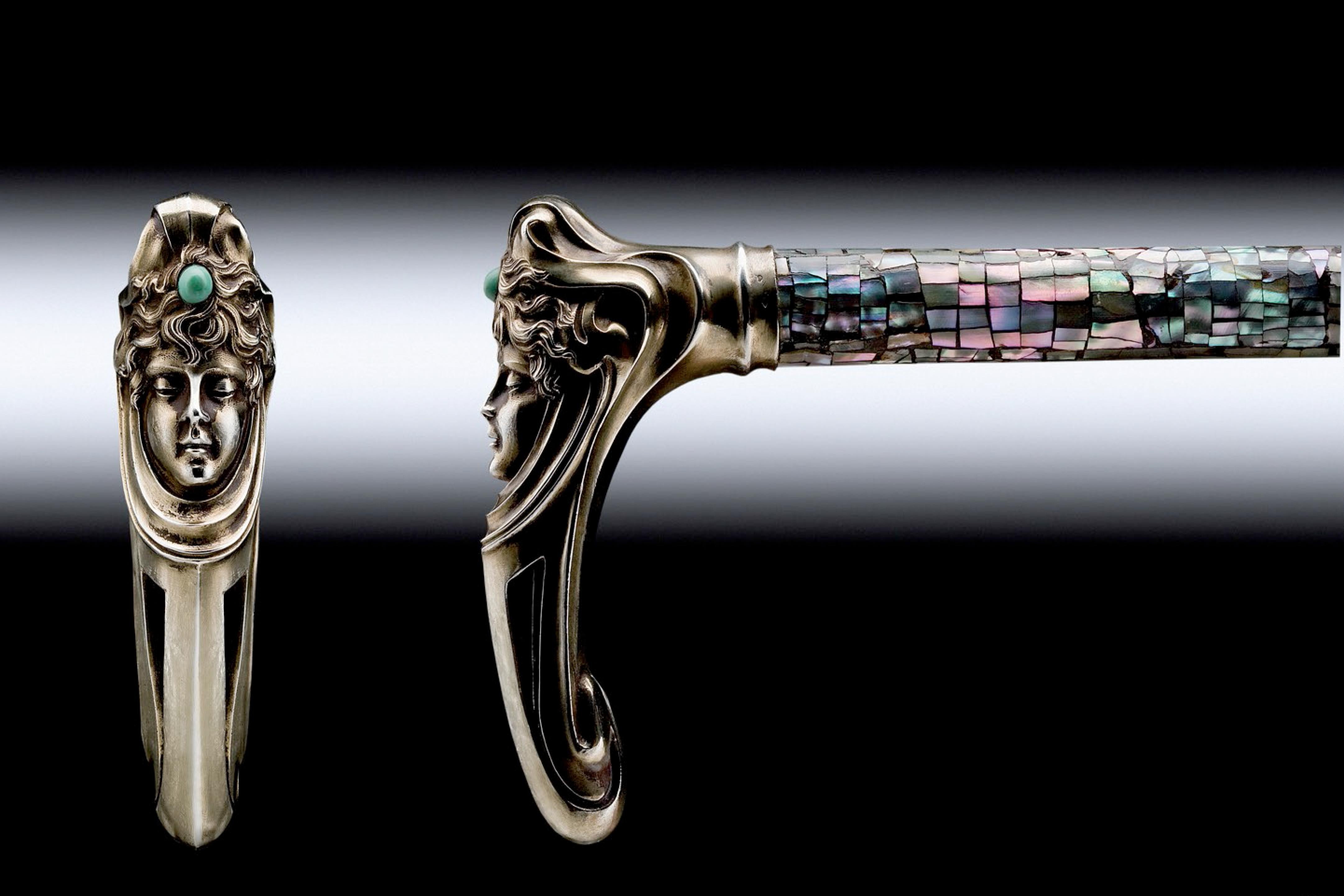 ARTE VERTICAL-La belleza perdurable de los bastones y bastones antiguos. en venta 4