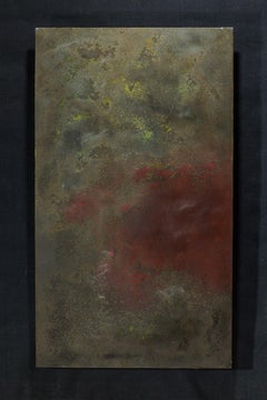 Vertical Artifact 006 - Panneau d'art monumental en béton de Dylan Myers