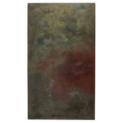 Vertical Artifact 006 — Monumental Concrete Art Panel by Dylan Myers