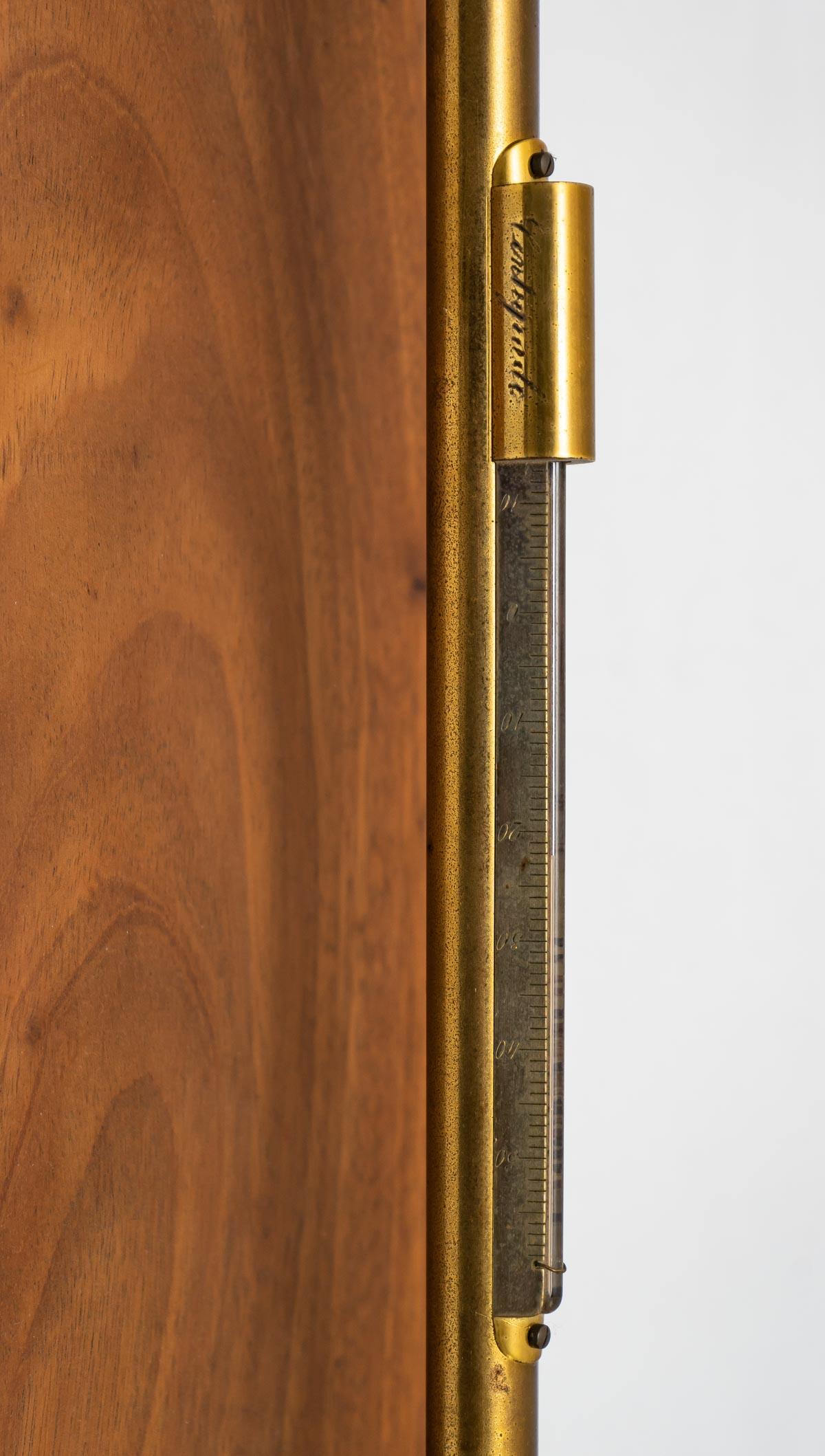 Vertical Barometer Of Physicist Mercury Designer Of Fortin Period XIXth For Sale at