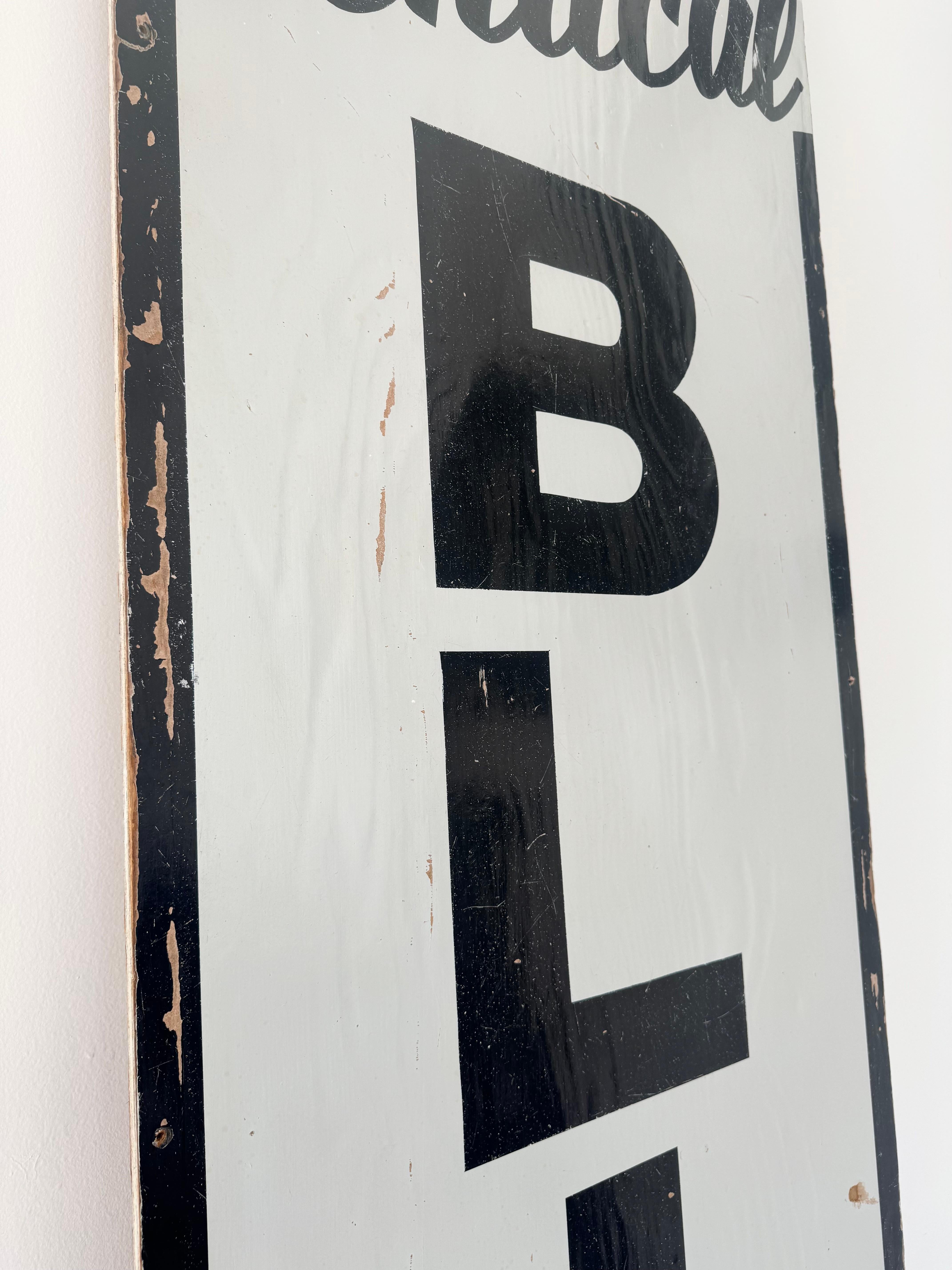 Insegna per tende verticali, anni 2000 USA In condizioni buone in vendita a Los Angeles, CA