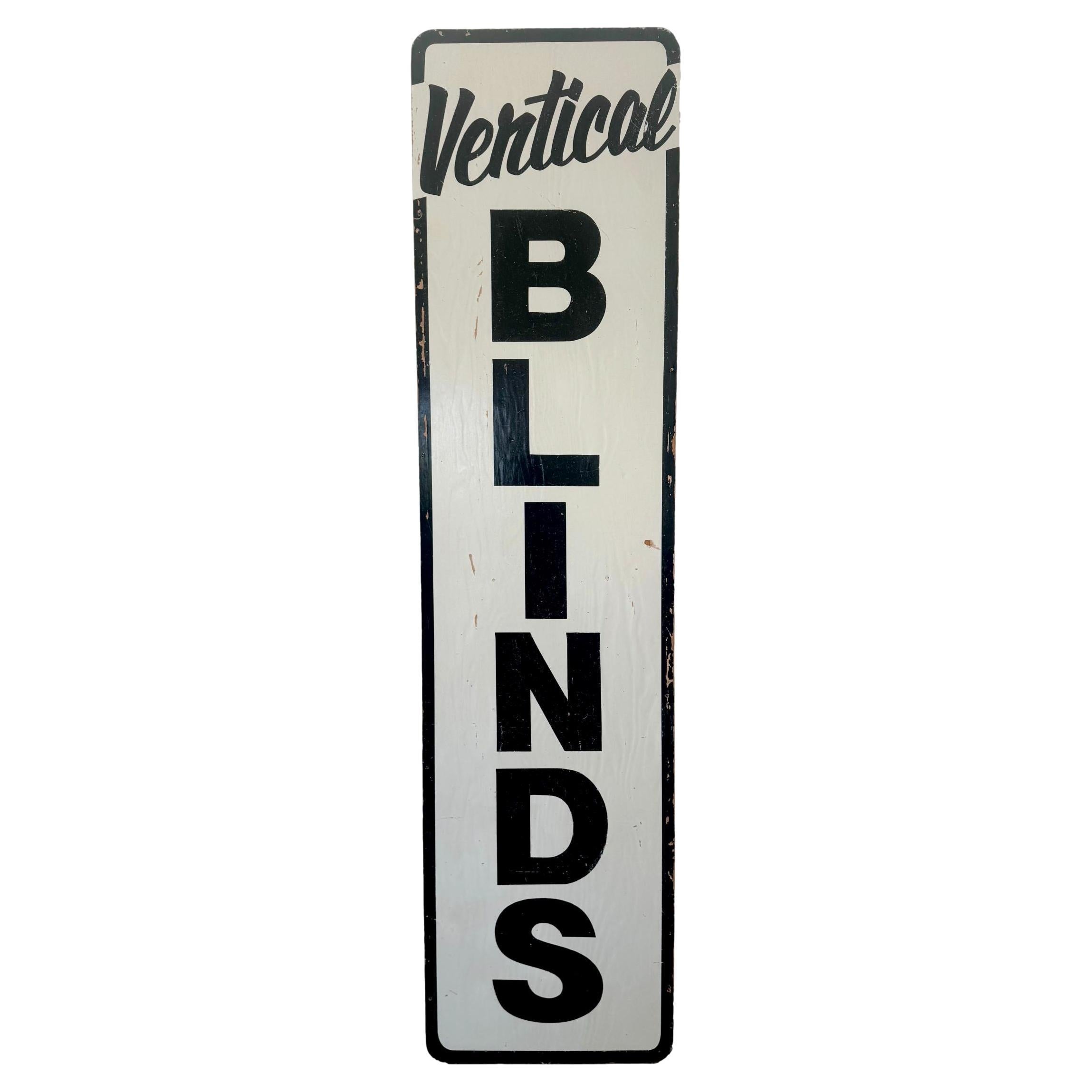 Insegna per tende verticali, anni 2000 USA in vendita