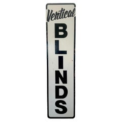 Vertical Blinds Sign, 2000s USA