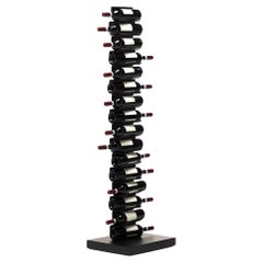 Vertical bottle rack Opinion Ciatti Ptolomeo Vino 155 - Bruno Rainaldi - Black