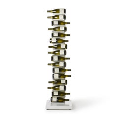 Vertical bottle rack Opinion Ciatti Ptolomeo Vino 155 - Bruno Rainaldi - White