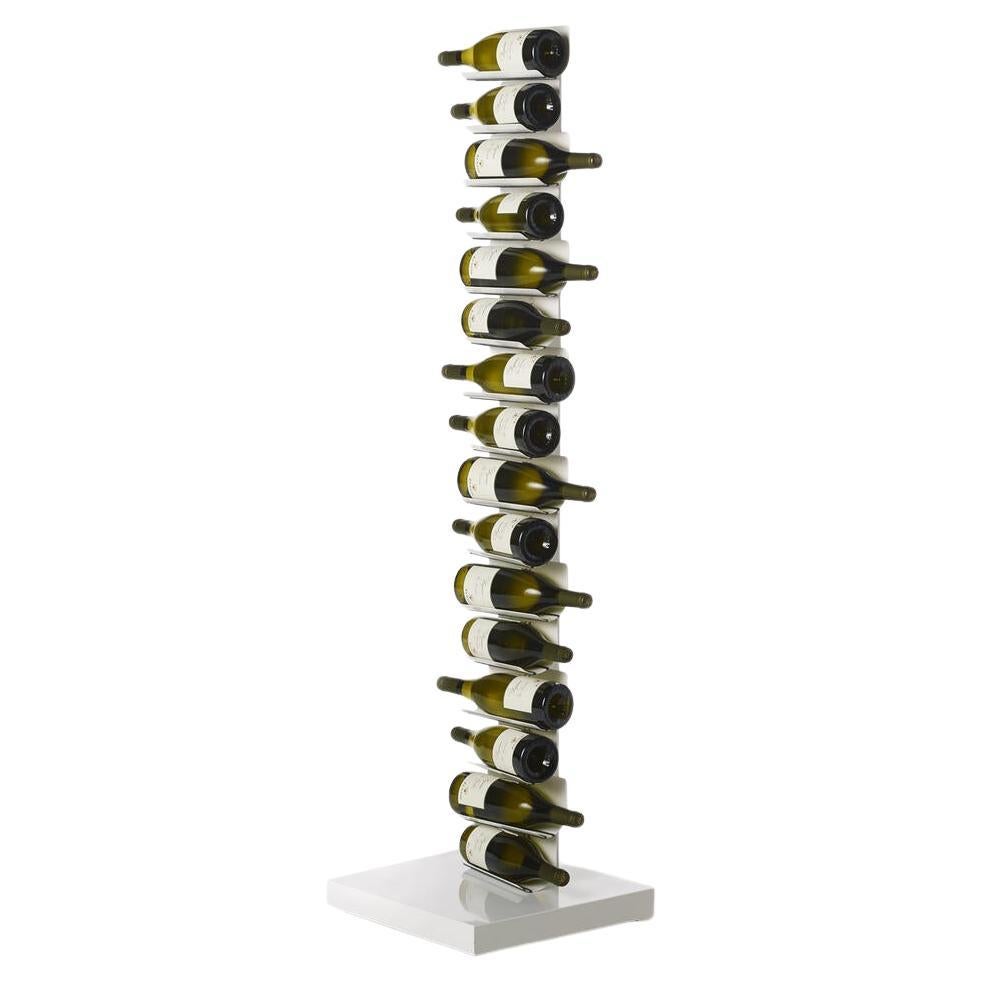 Vertical bottle rack Opinion Ciatti Ptolomeo Vino 155 - Bruno Rainaldi - White