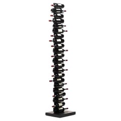 Vertical bottle rack Opinion Ciatti Ptolomeo Vino 213 Bruno Rainaldi - Black