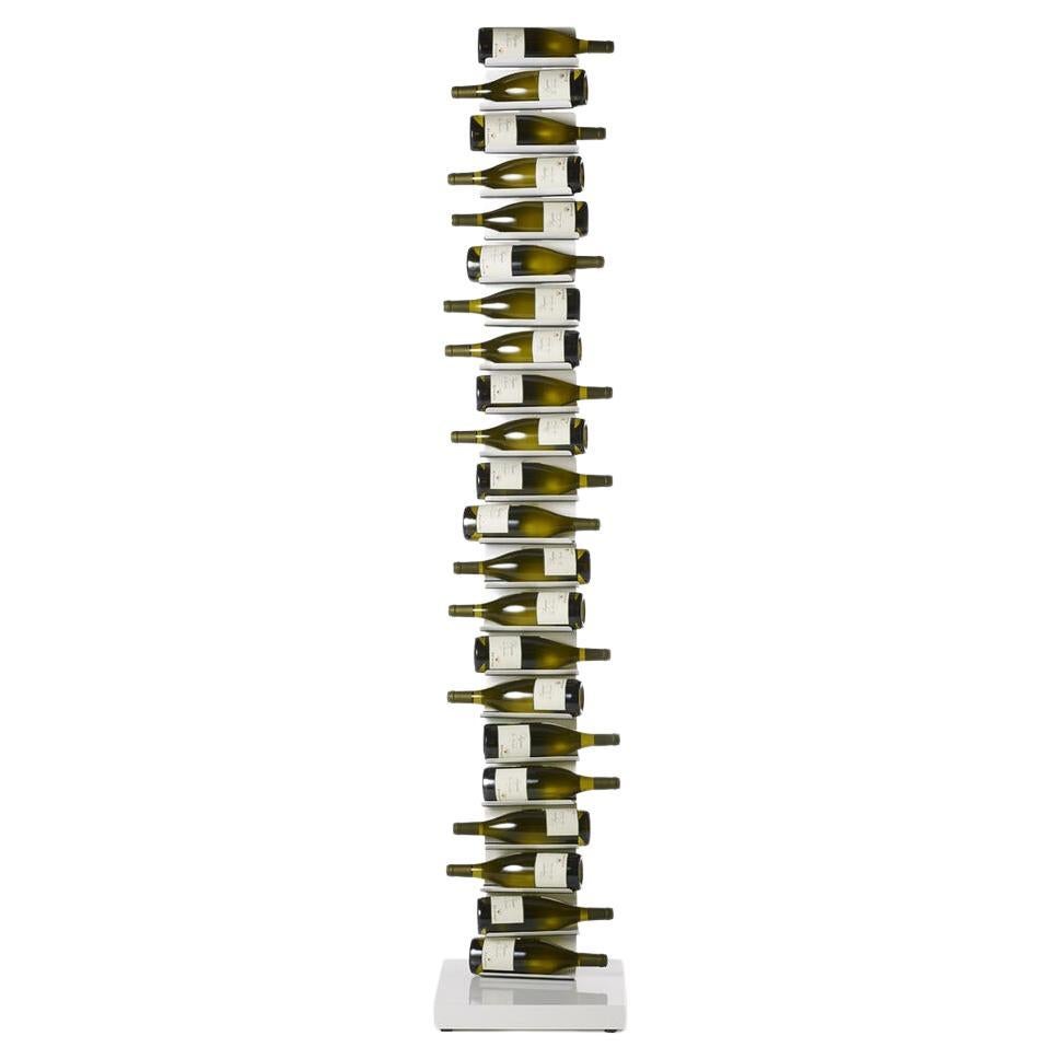 Vertical bottle rack Opinion Ciatti Ptolomeo Vino 213 Bruno Rainaldi - White