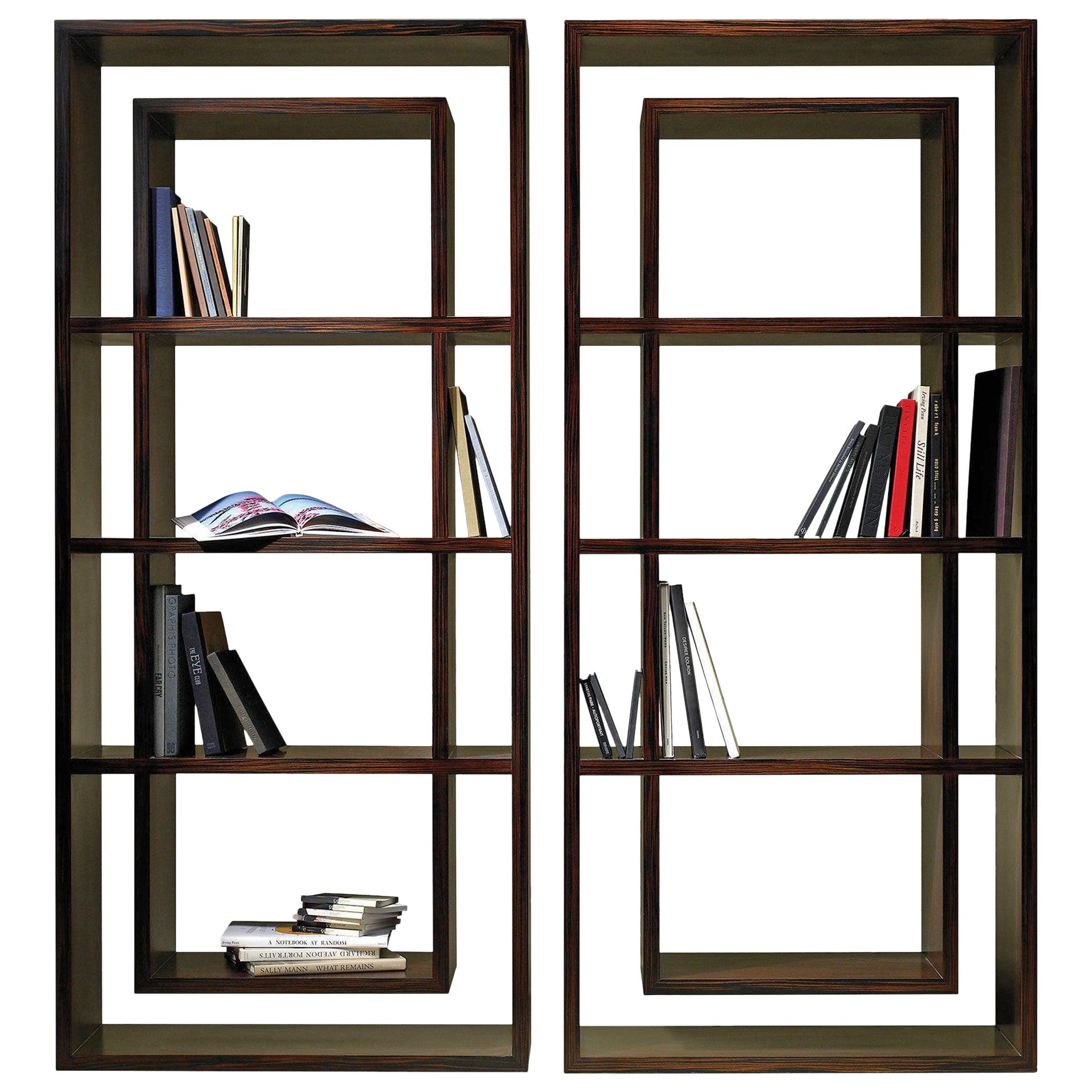 Vertical Contemporary and Customizable Bookcase by Luísa Peixoto For Sale