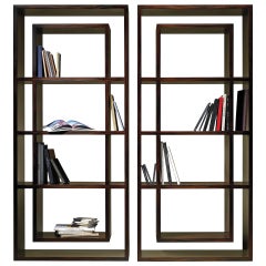 Vertical Contemporary and Customizable Bookcase by Luísa Peixoto