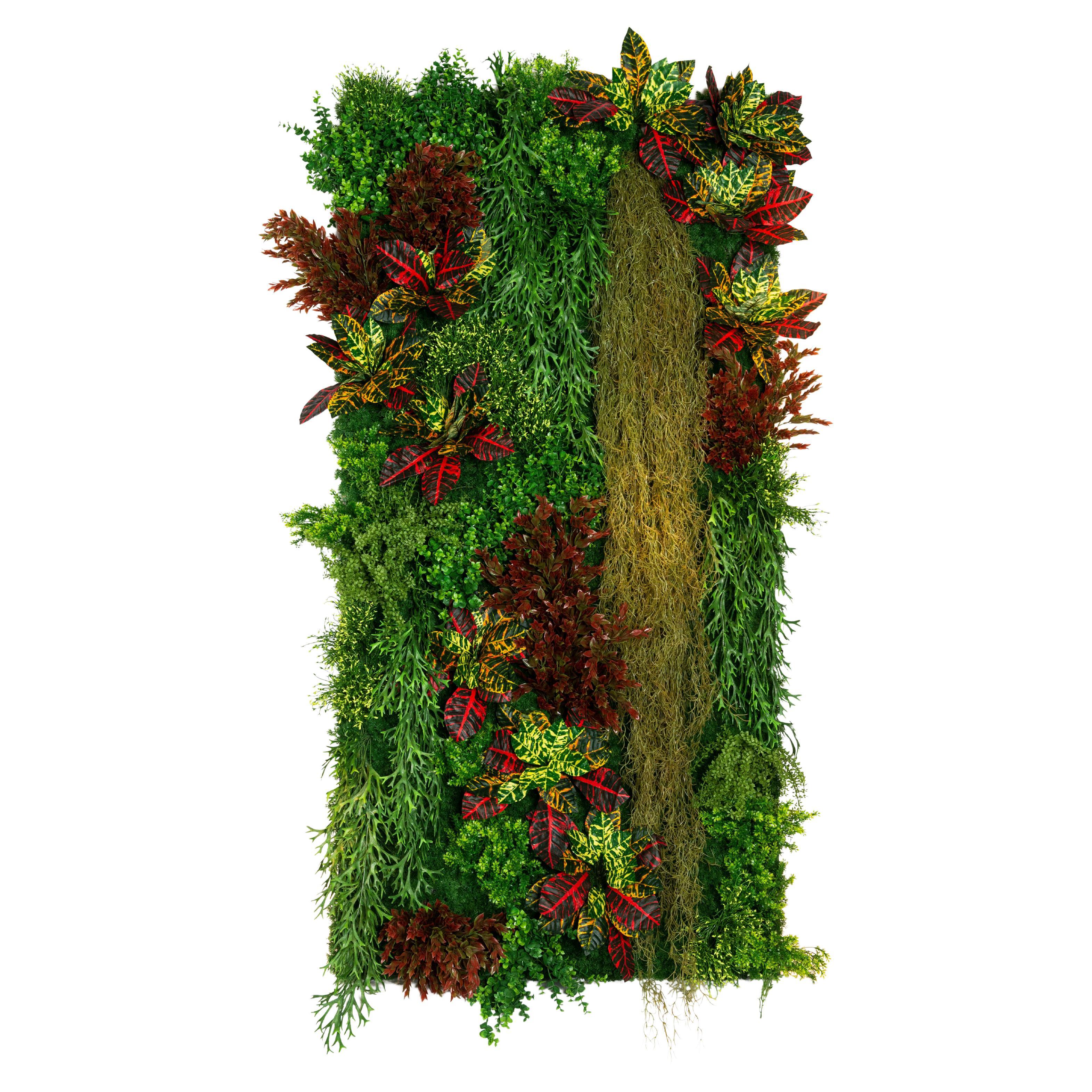 Vertical Garden Caddo, Artificial Greenery, Indoor and Outdoor Use, Italy For Sale