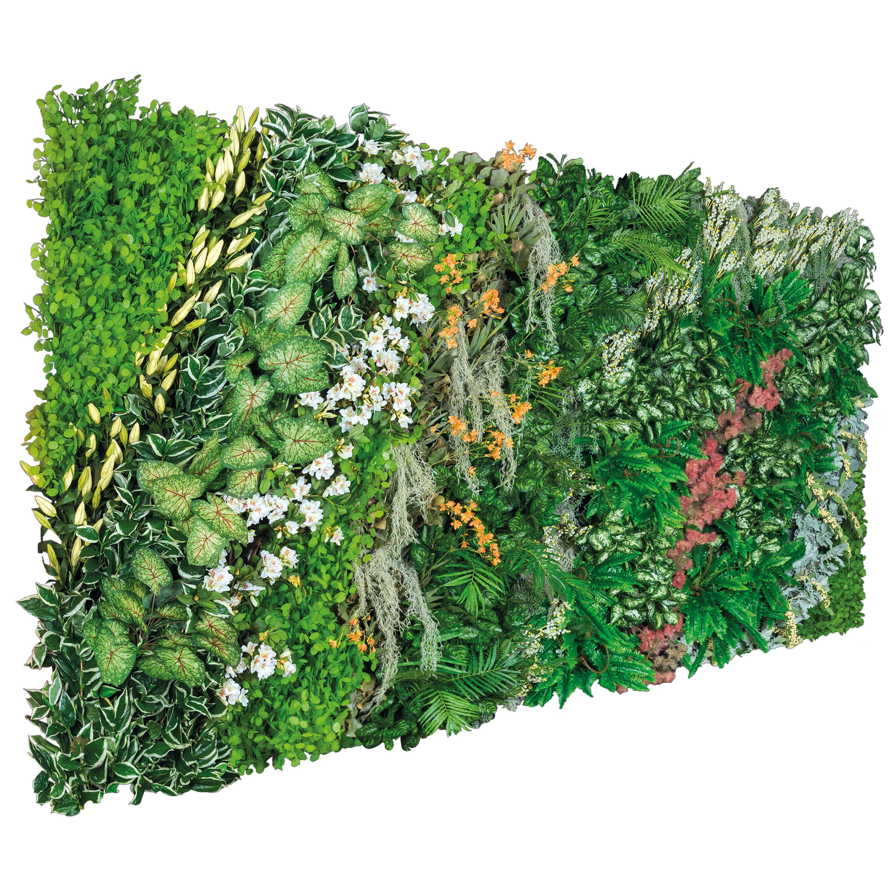 Vertical Garden Daintree Wall, Artificial Greenery, Indoor Use, Italy For Sale